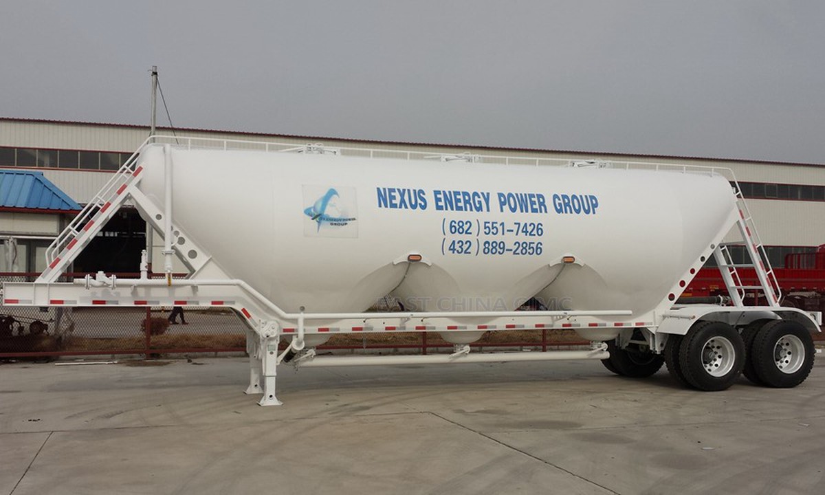 3 Chambers Cement Truck Trailer 3 Chambers Cement Truck Trailer