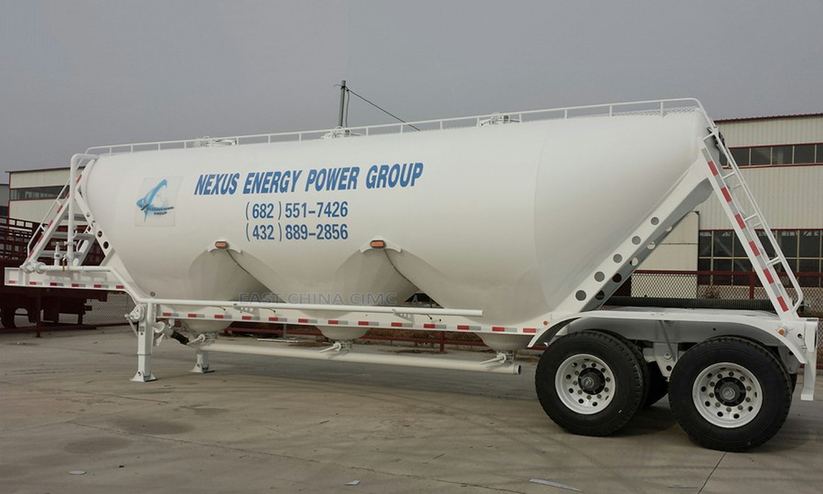 3 Chambers Cement Truck Trailer 3 Chambers Cement Truck Trailer